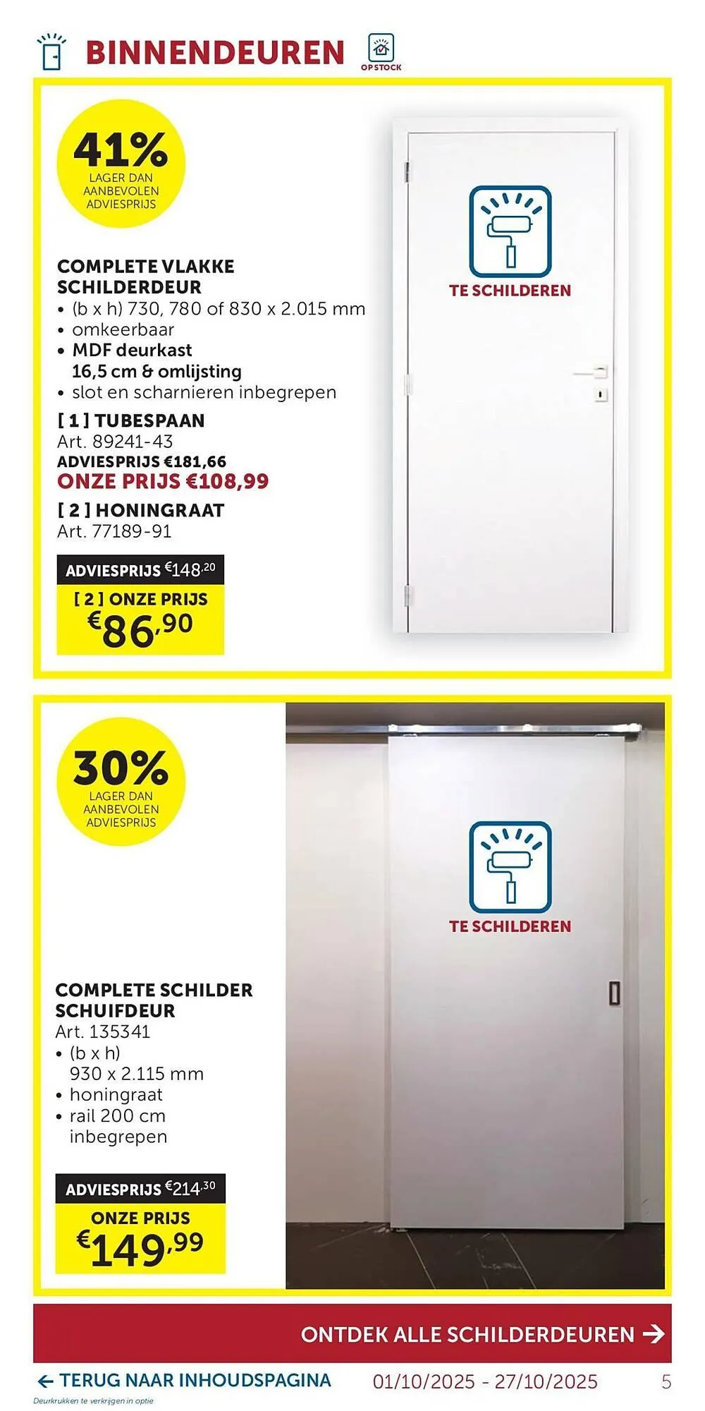 Zelfbouwmarkt folder van 1 oktober tot 27 oktober 2025 - folder pagina 5