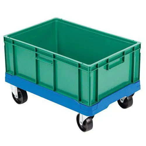 Dolly 150 kg + euronormbak van 39 l - Manutan Expert