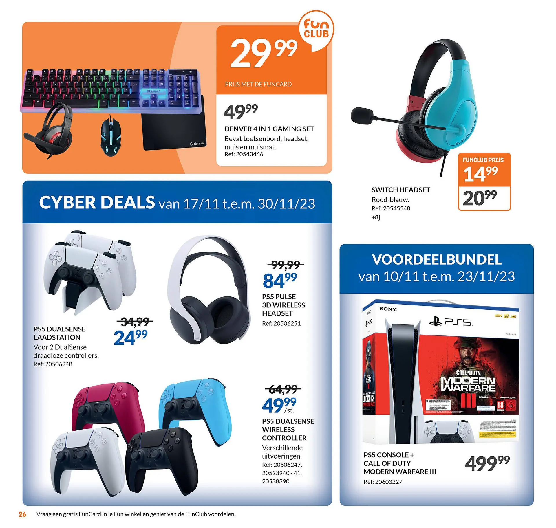 Fun folder van 22 november tot 27 november 2023 - folder pagina 26