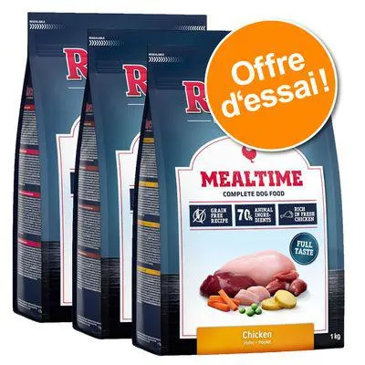 Lot mixte Rocco Mealtime pour chien