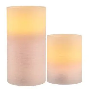 Waskaarsen Cosy Lilac (set van 2)