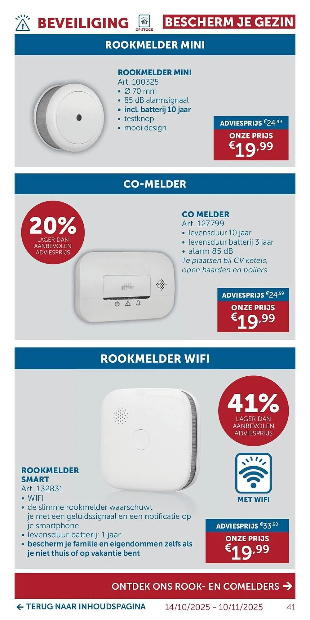 Zelfbouwmarkt folder van 14 oktober tot 10 november 2025 - folder pagina 41