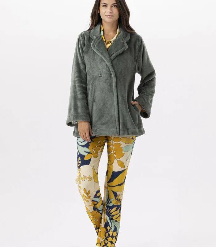 ESSENTIEL H77A pluchen flanellen jas