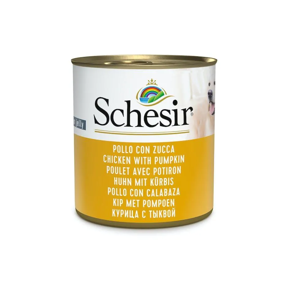 Schesir Dog 285g - KIP & POMPOEN (gelatine)