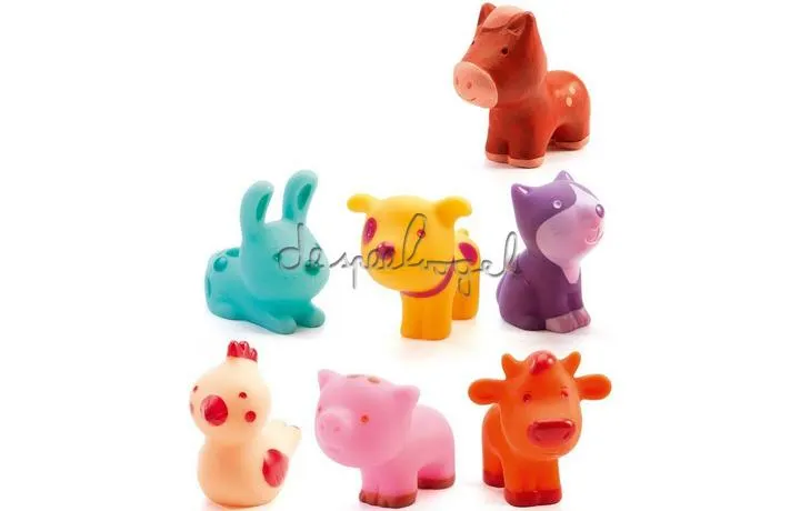 DJ09116 Troopo-Boerderijdiertjes, 7 st