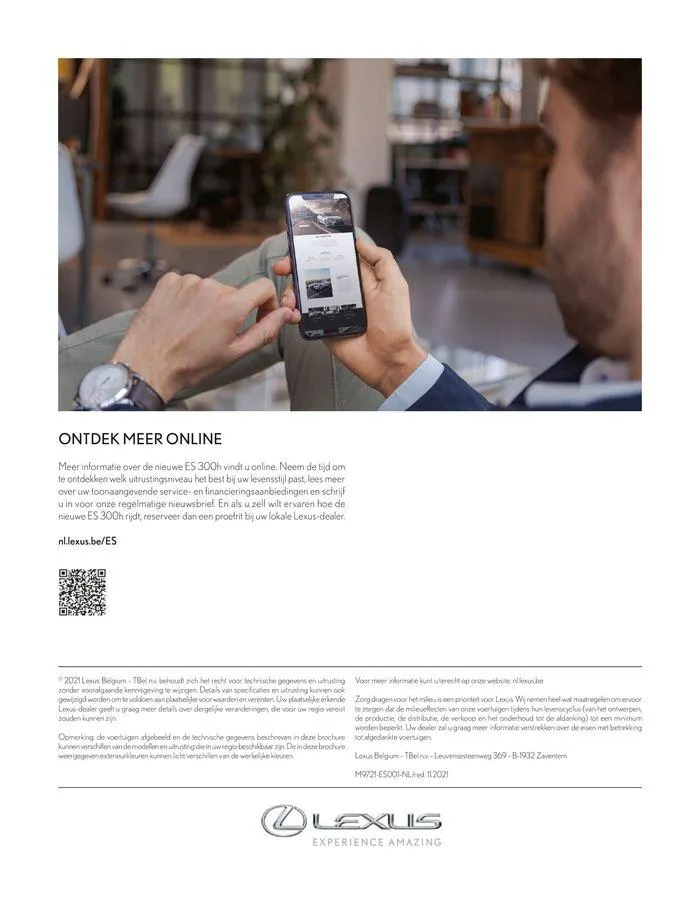  LEXUS E.S van 23 november tot 23 november 2024 - folder pagina 56