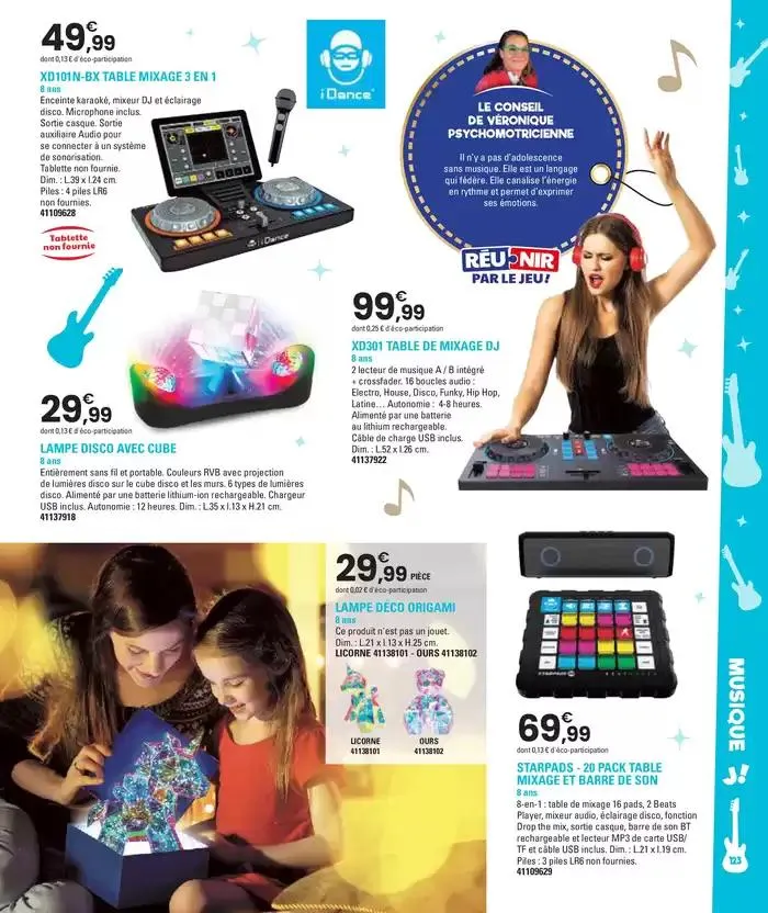 Jouez À L'infin van 29 oktober tot 5 december 2024 - folder pagina 123