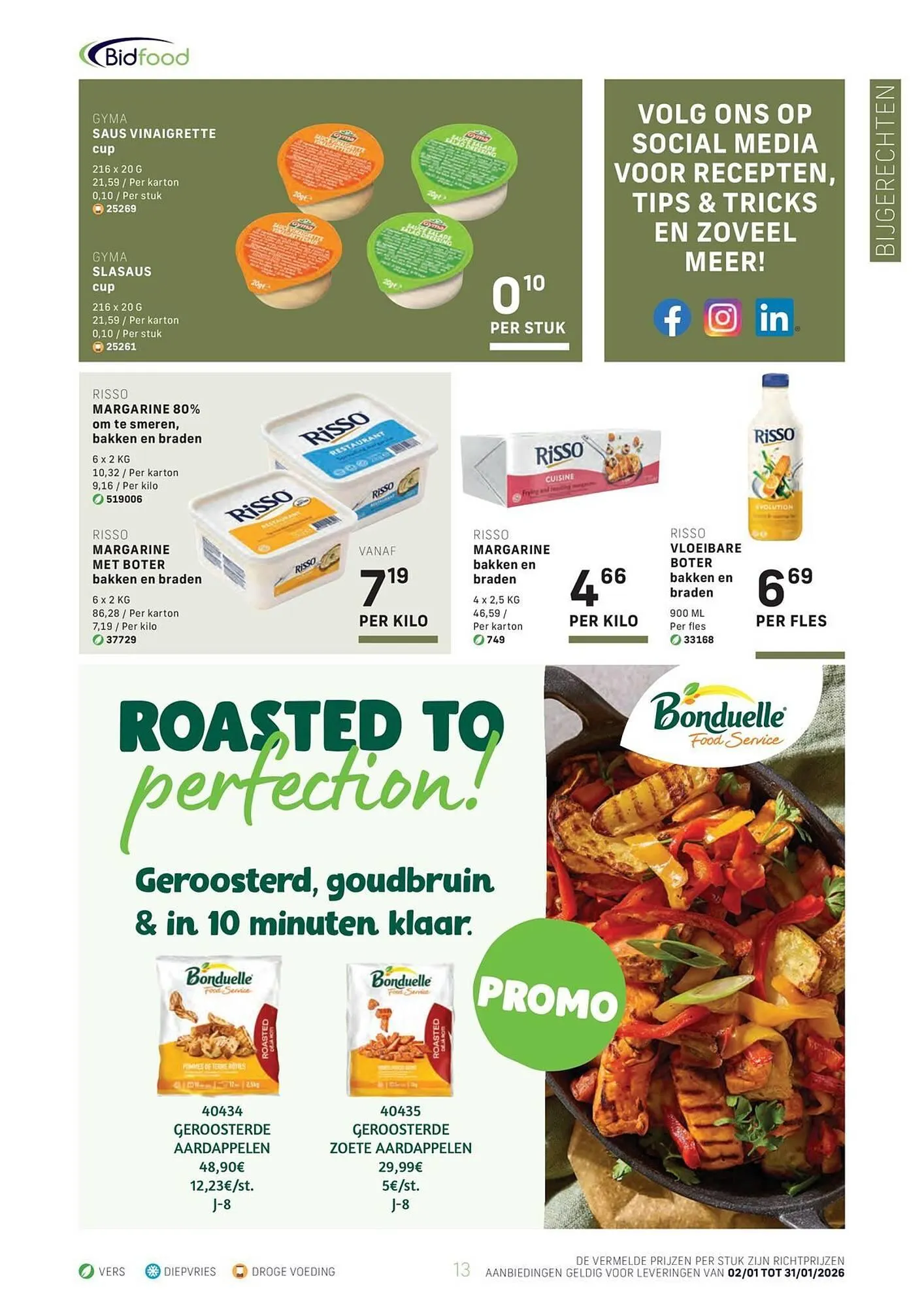 Bidfood magazine van 2 januari tot 31 januari 2026 - folder pagina 13