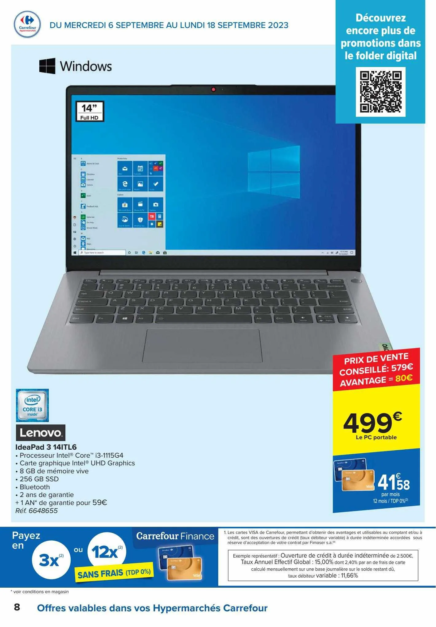 Carrefour Express Folder (FR) van 15 september tot 15 september 2023 - folder pagina 8