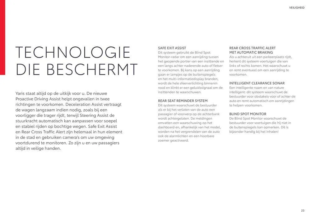 Yaris van 1 juli tot 1 juli 2025 - folder pagina 23
