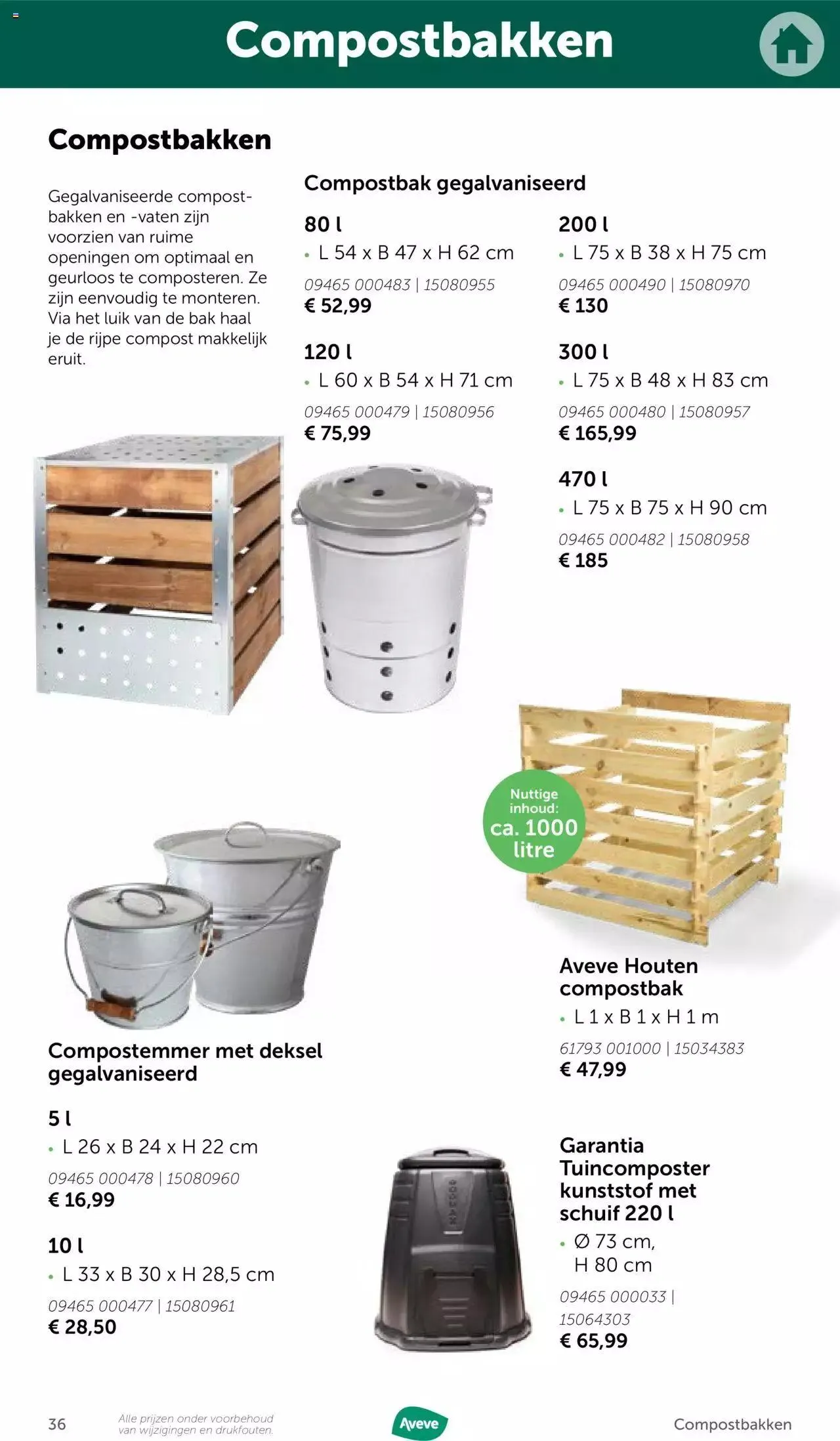 Aveve - Gids kweekplezier van 23 maart tot 31 december 2023 - folder pagina 36