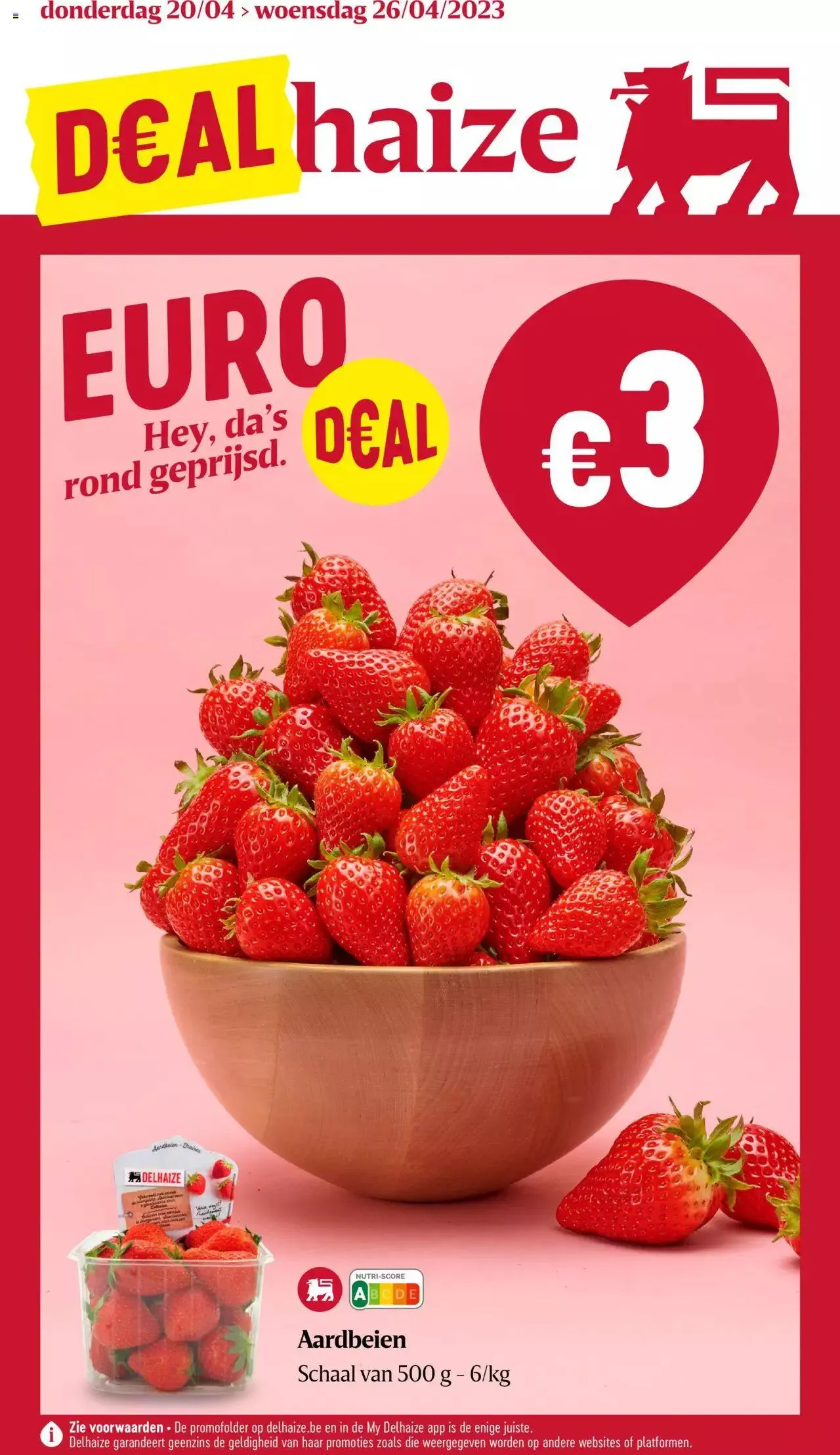 Delhaize folder week 17 van 26 april tot 31 december 2023 - folder pagina 1