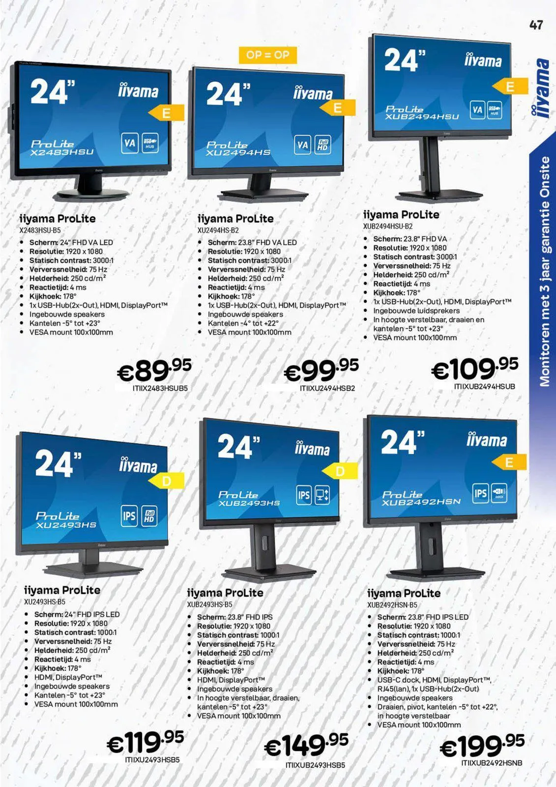 Compu Deals folder tot 30.11.2023 van 10 november tot 30 november 2023 - folder pagina 47