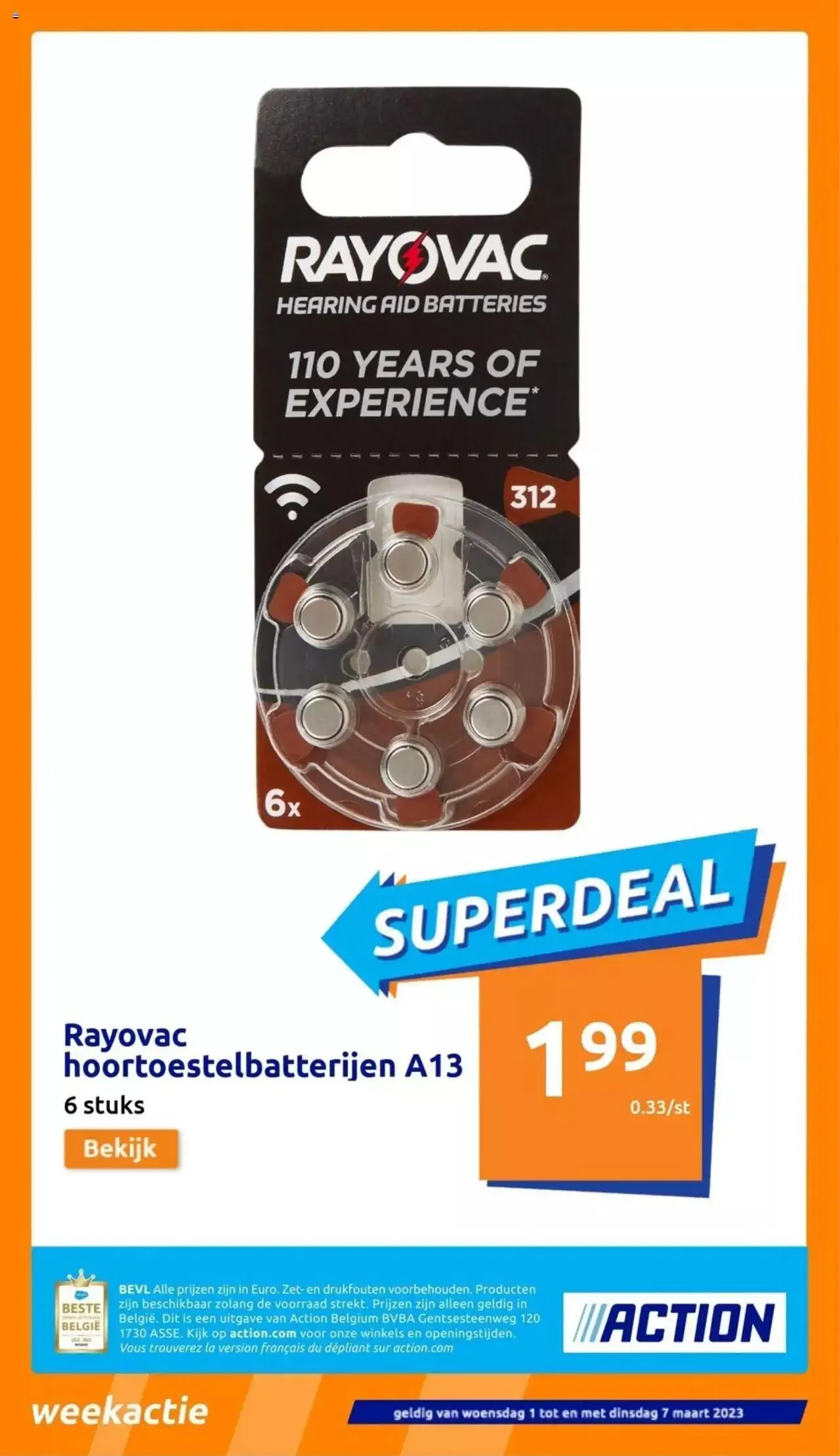 Action folder week / de la semaine 09 van 7 maart tot 31 december 2023 - folder pagina 23