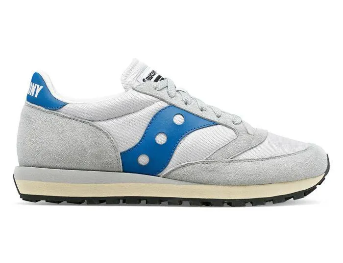 Saucony - Jazz 81 - Witte Sneakers met Suède