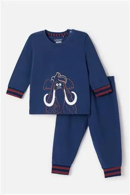 Woody Pyjama - blauw