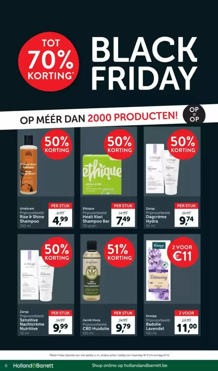 Black Friday van 18 november tot 1 december 2024 - folder pagina 6