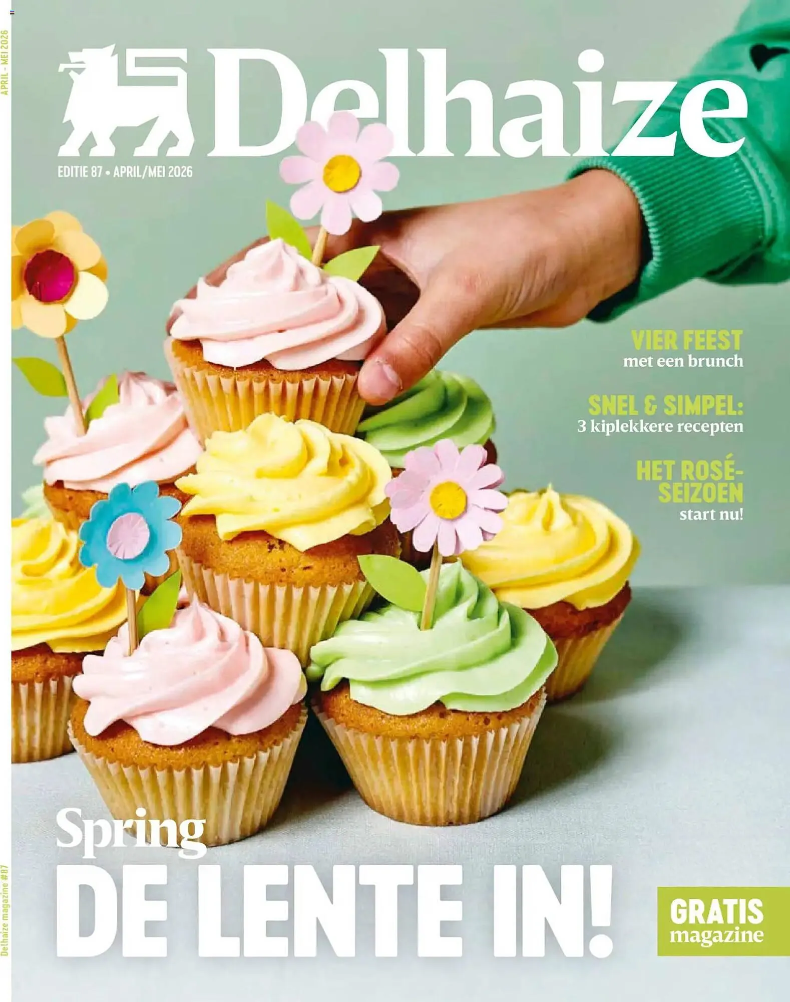 Delhaize magazine van 2 april tot 31 mei 2026 - folder pagina 1