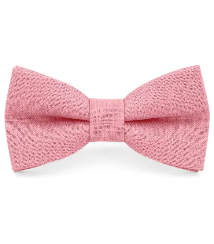 Linnen strik lichtroze - POUPON - Gemaakt in België