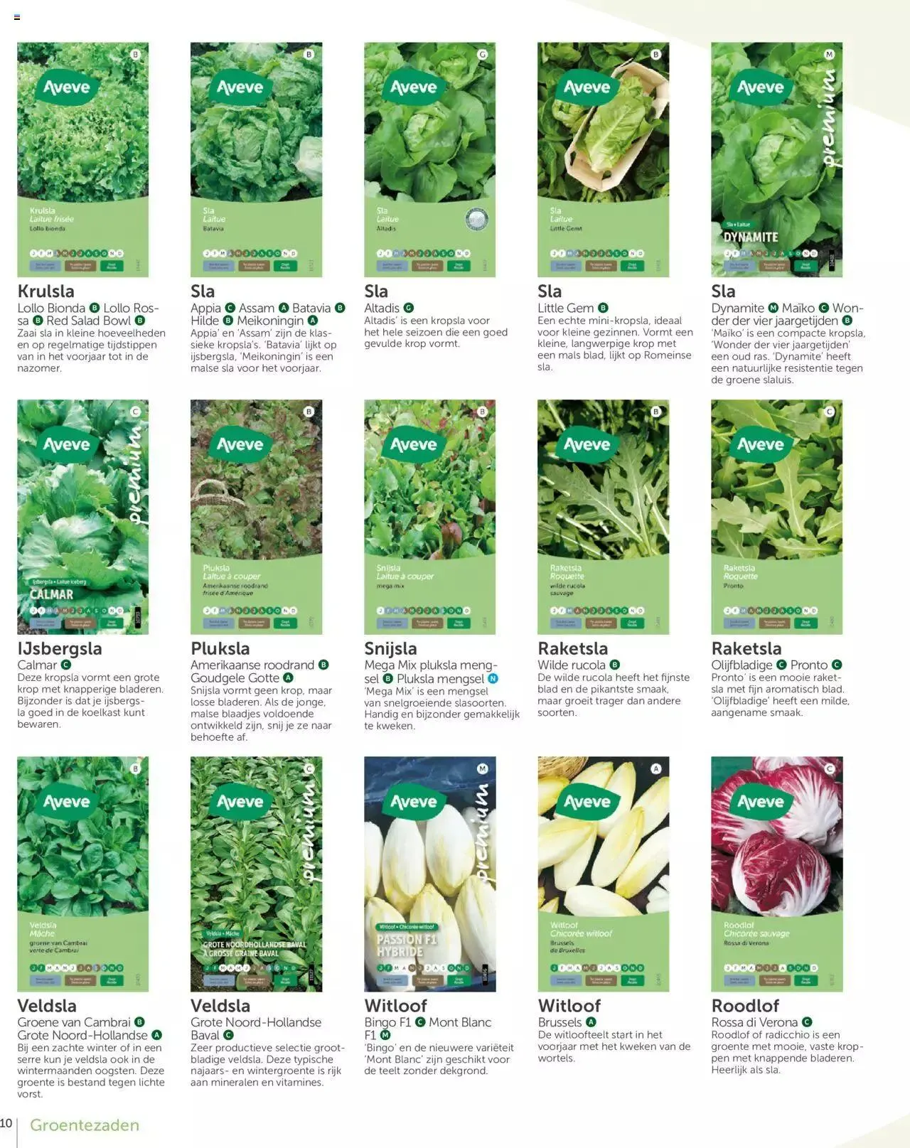 Aveve groente- en kruidengids van 31 december tot 31 december 2023 - folder pagina 10
