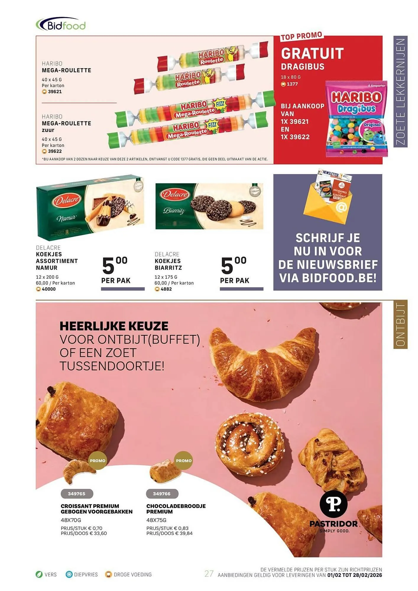 Bidfood folder van 2 februari tot 28 februari 2026 - folder pagina 27