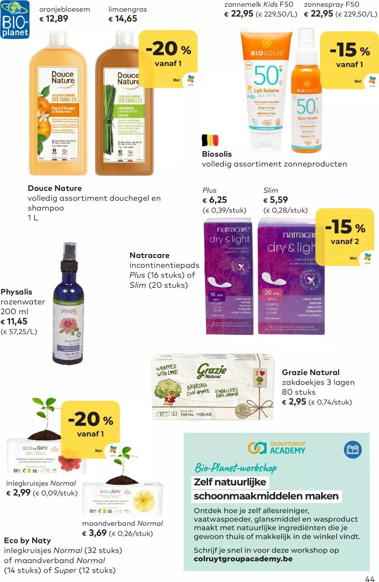 BioPlanet folder van 25 april tot 31 december 2023 - folder pagina 44