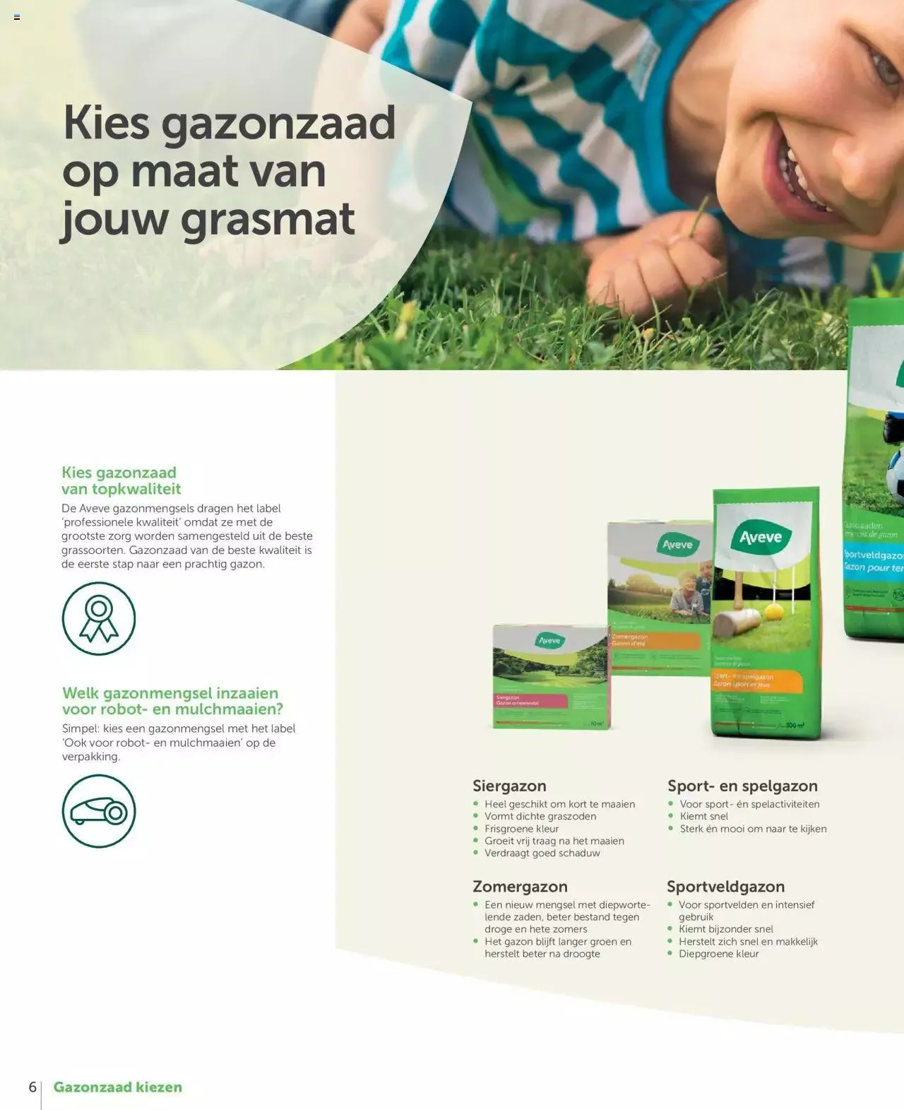Aveve gids voor een perfect gazon van 24 februari tot 31 december 2024 - folder pagina 6