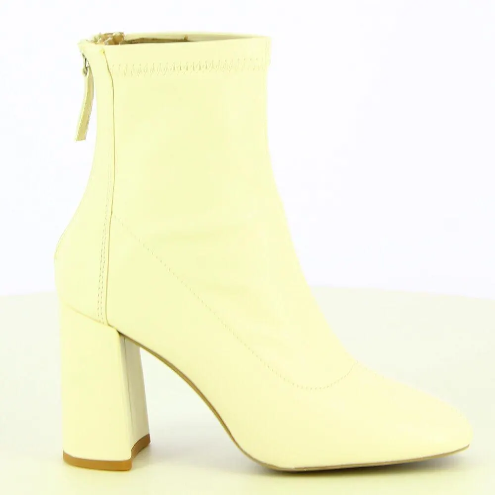 Ken Shoe FAshion - Beige - Enkellaarzen