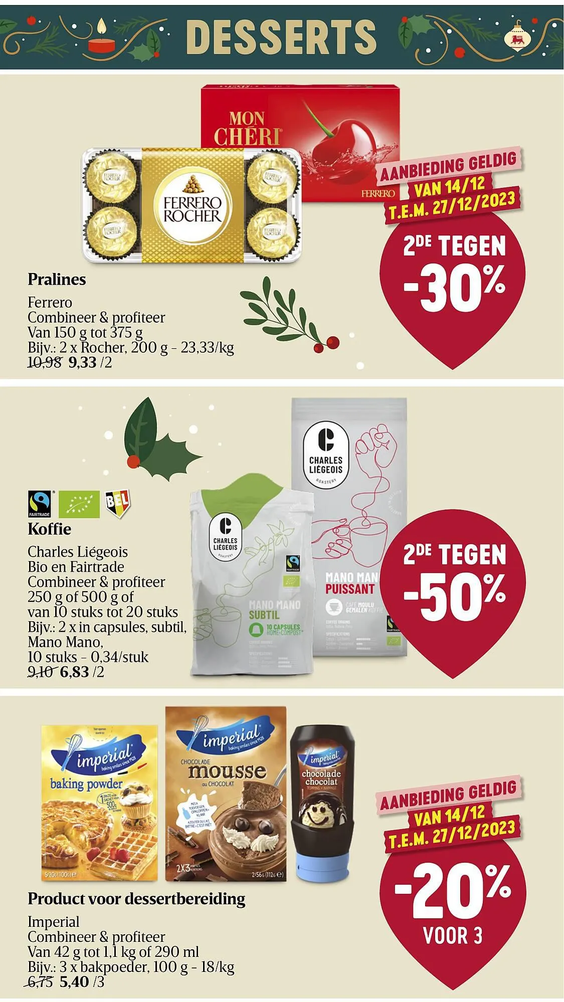 AD Delhaize folder van 14 december tot 20 december 2023 - folder pagina 30
