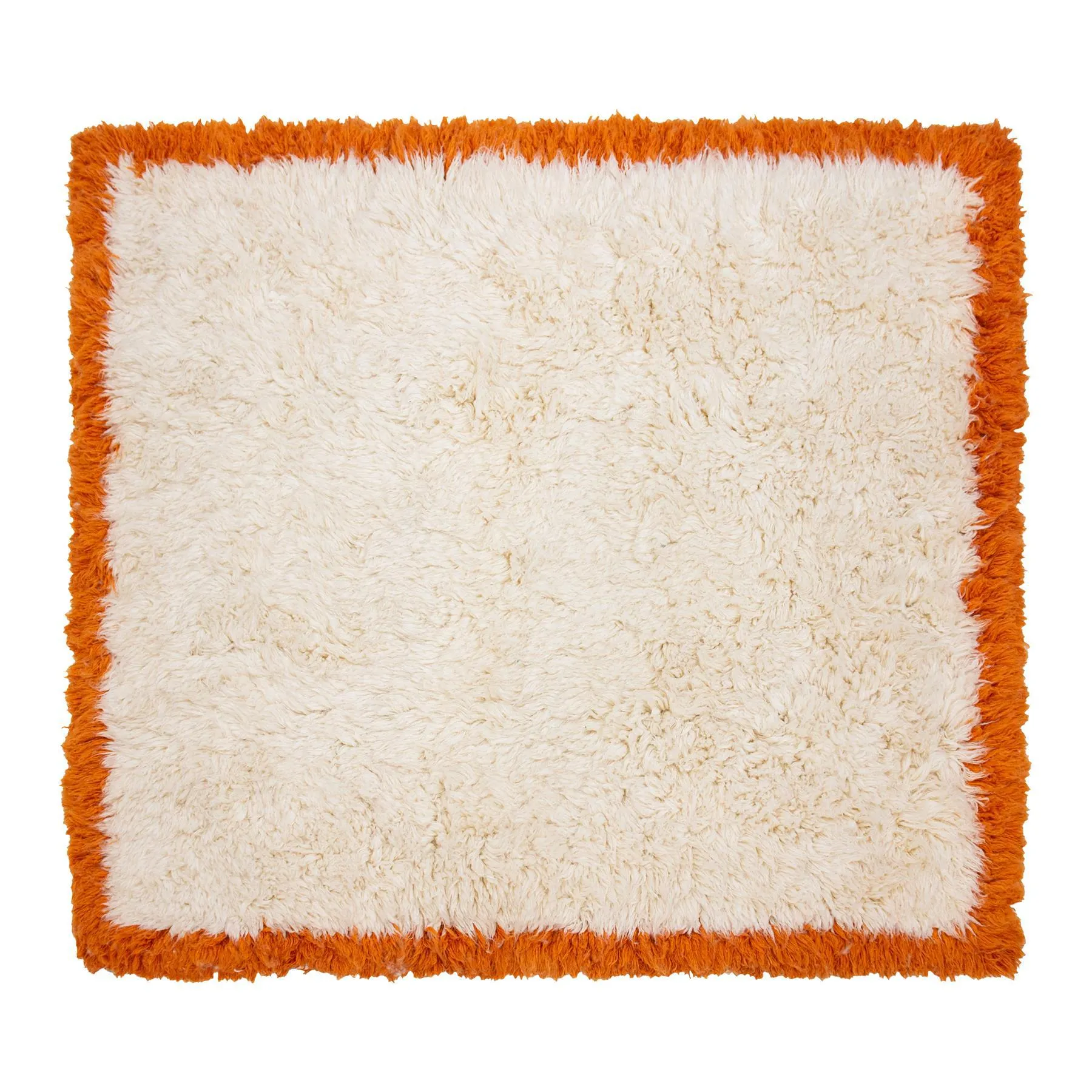 HKliving Fluffy Vloerkleed 250 x 250 cm - Crème