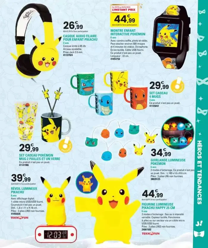 Jouez À L'infin van 29 oktober tot 5 december 2024 - folder pagina 217