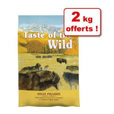 Croquettes Taste of The Wild pour chien 12,2 kg + 2 kg offerts !