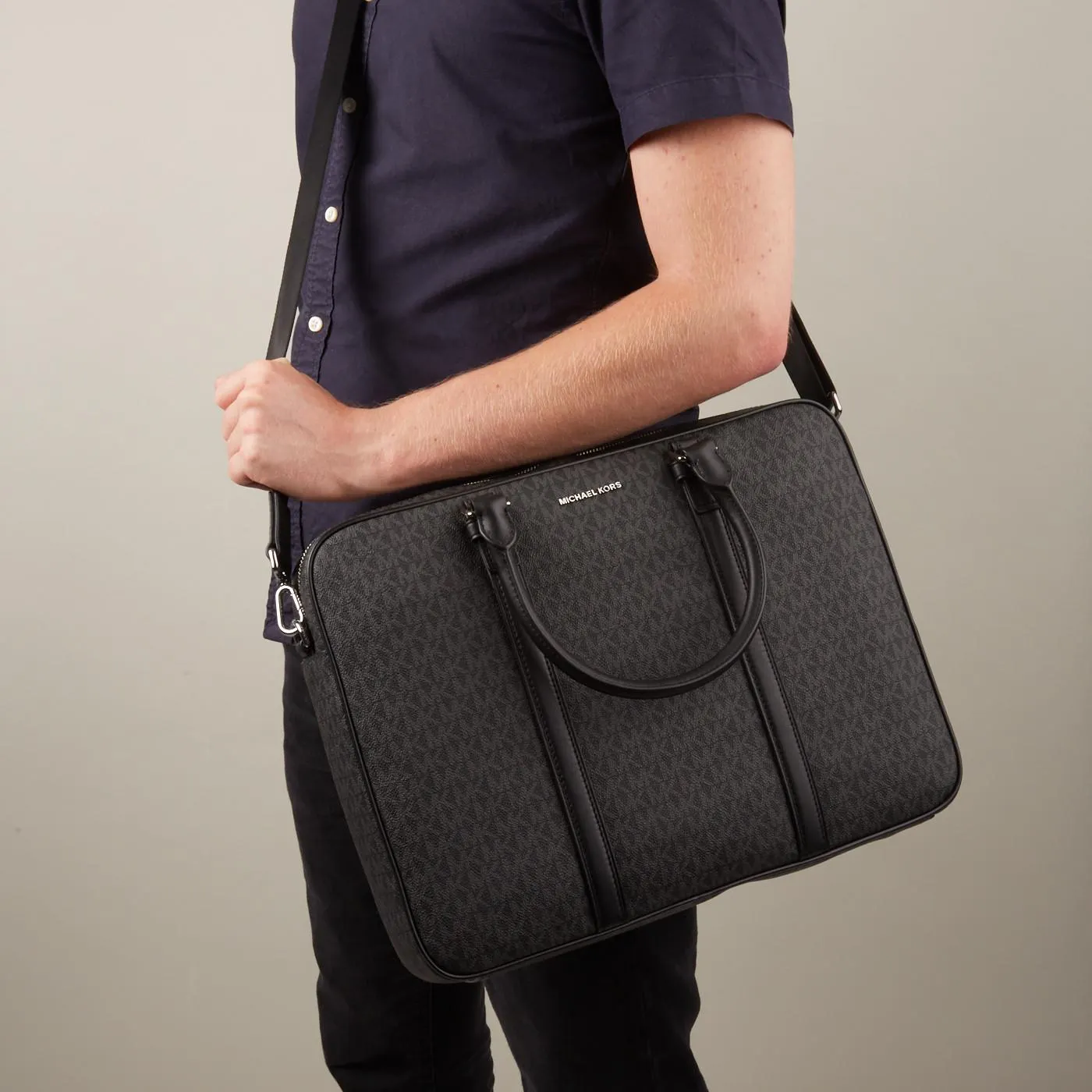 Hudson Zwarte Laptoptas 33U1LHDA6B-001