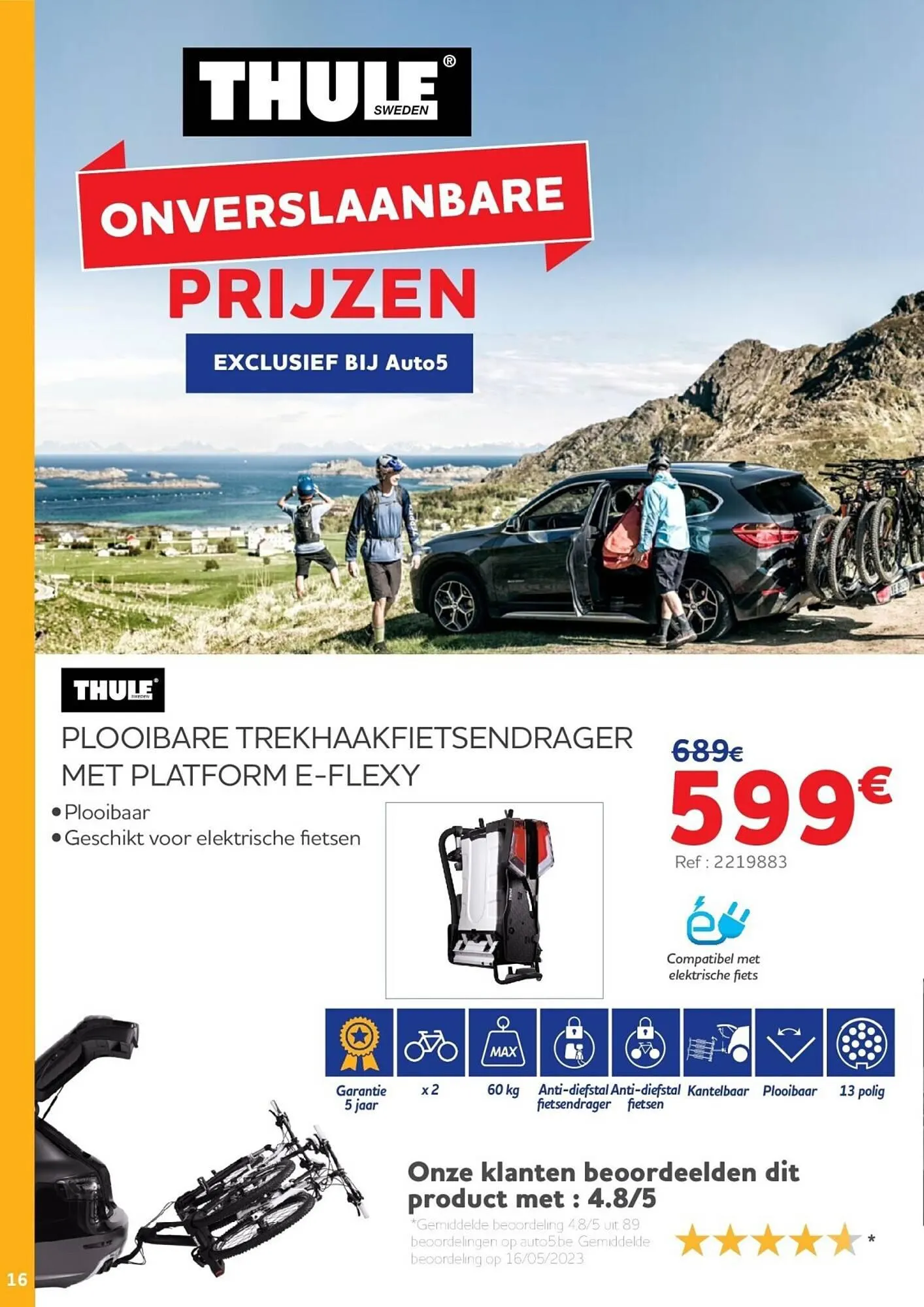 Auto5 folder van 21 juni tot 20 augustus 2023 - folder pagina 16