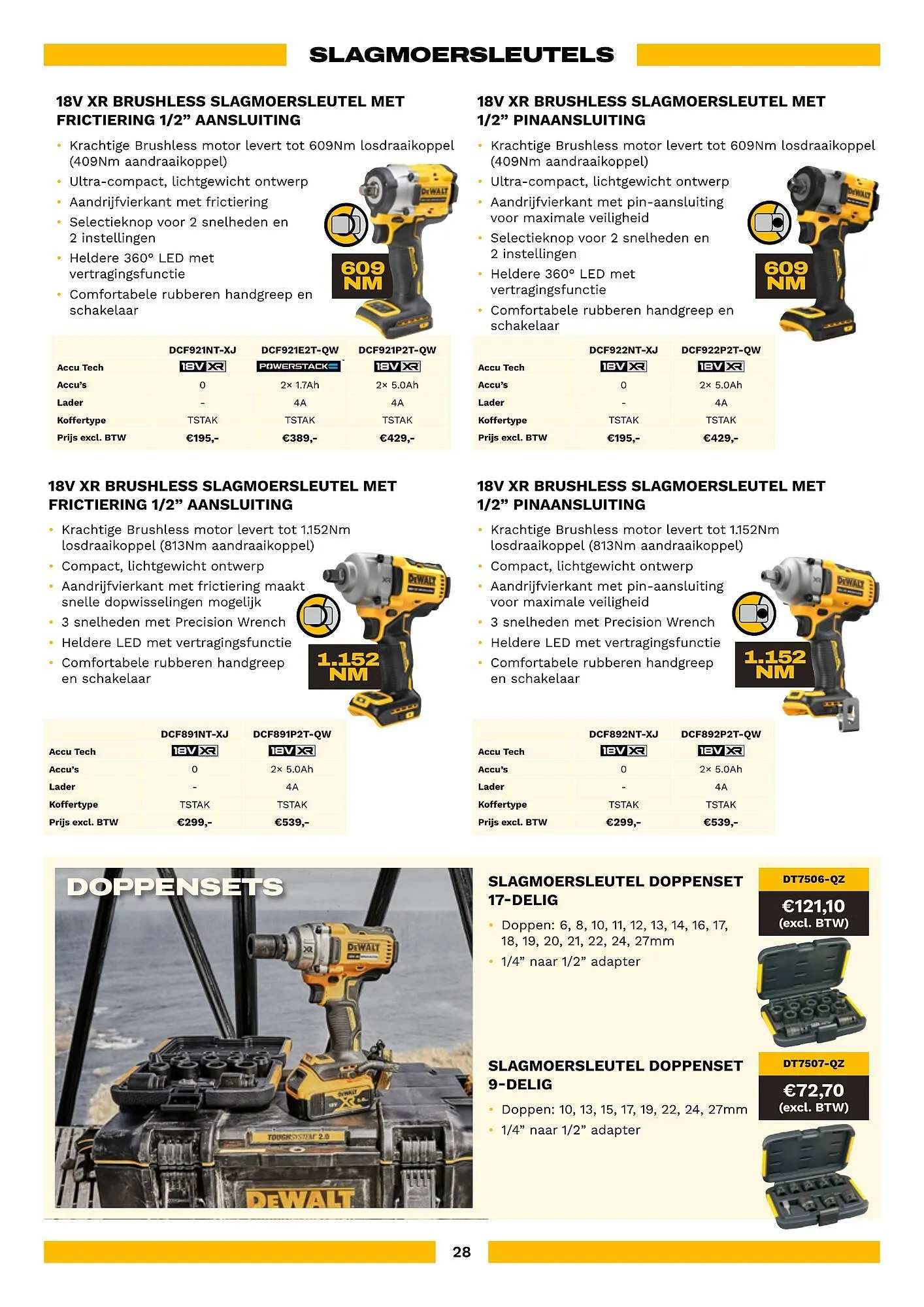 DeWALT folder van 1 februari tot 31 mei 2026 - folder pagina 28