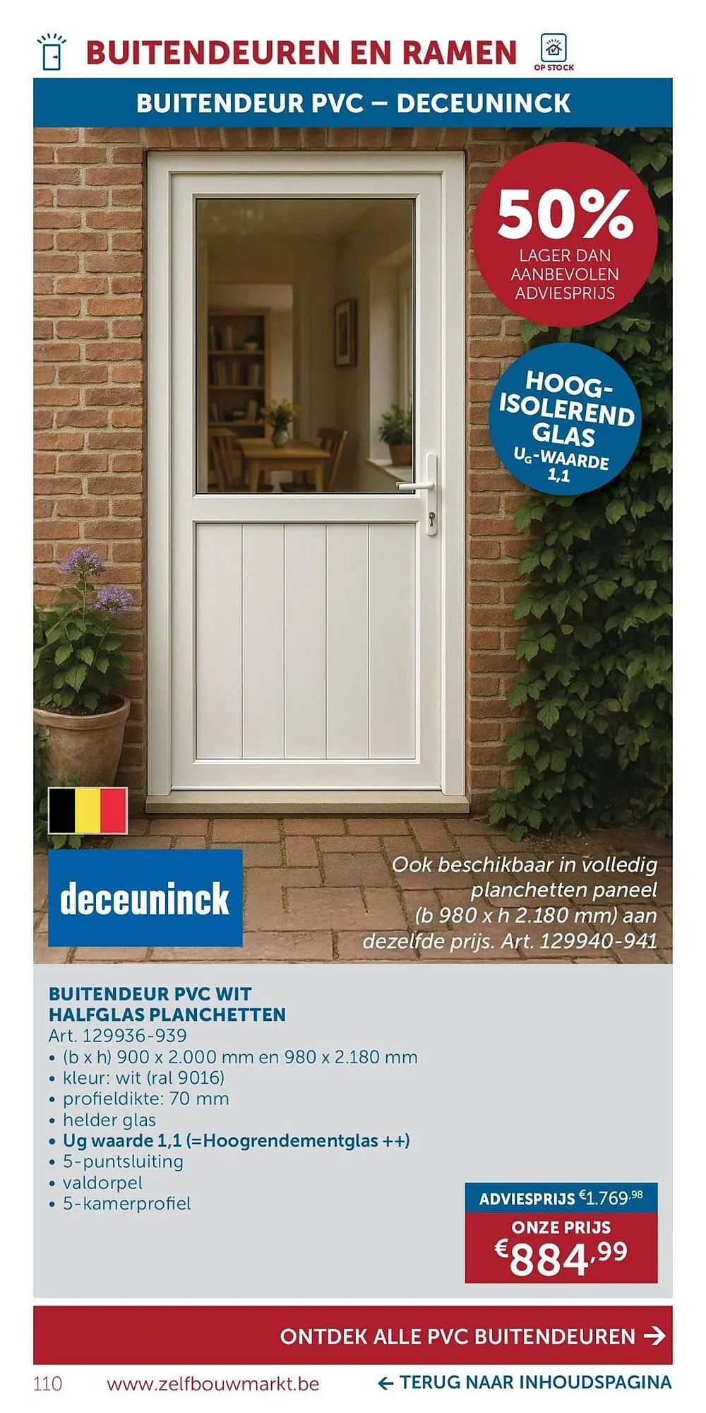 Zelfbouwmarkt folder van 14 oktober tot 10 november 2025 - folder pagina 110