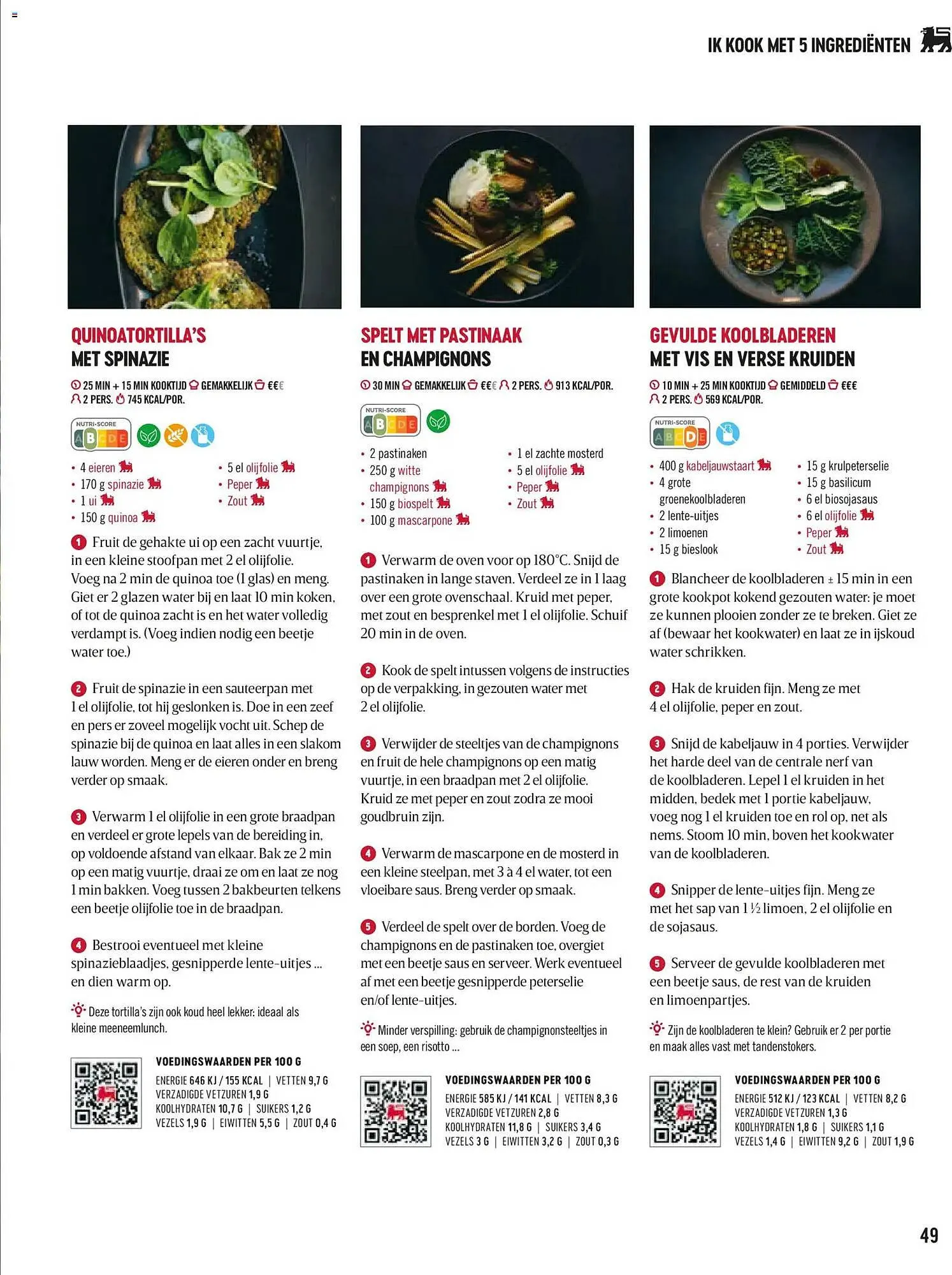 Delhaize magazine van 23 januari tot 31 maart 2026 - folder pagina 49