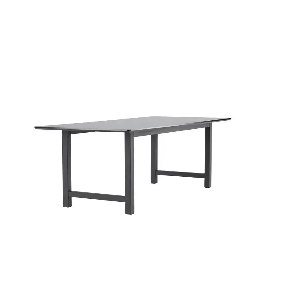 Eettafel Zwart Hout - 220x100x75cm - Count