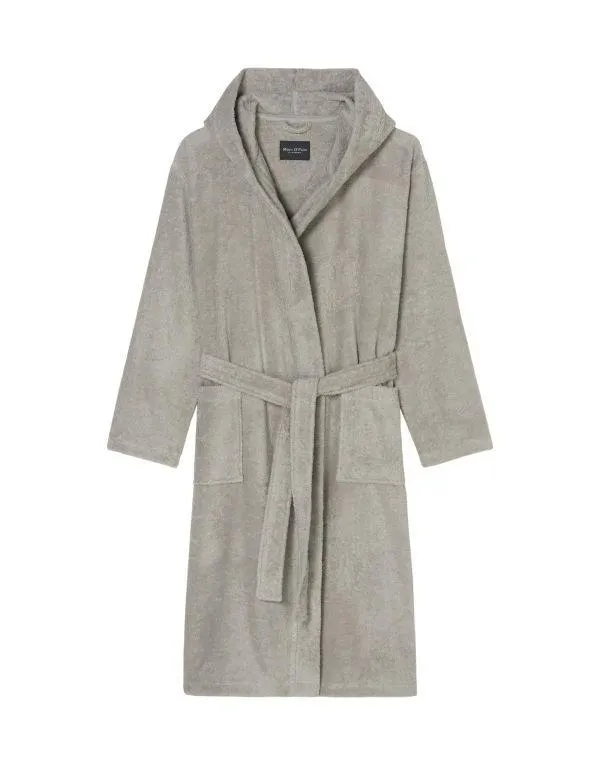 Marc O'Polo Timeless Men Grijs Badjas