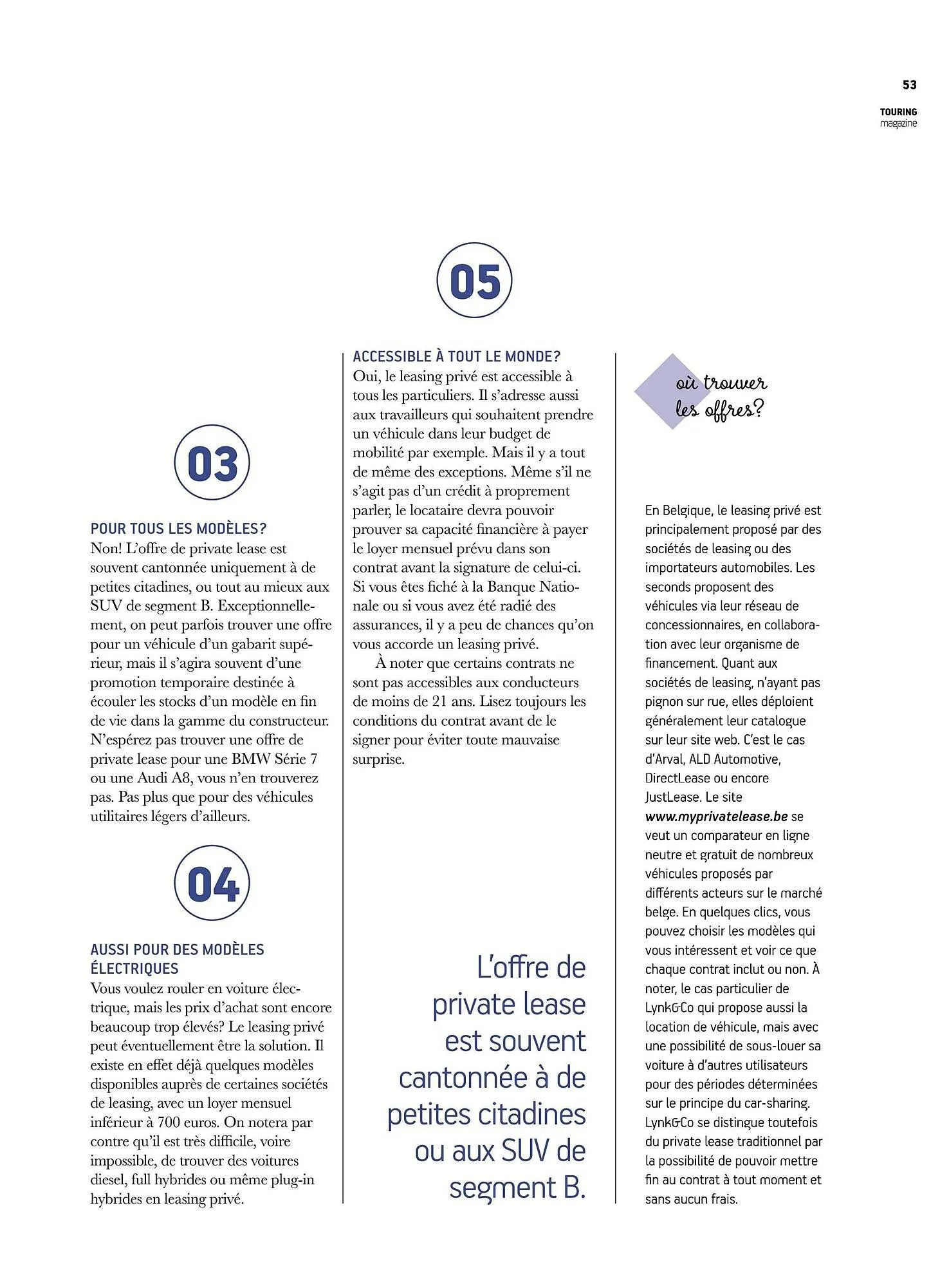 Touring Folder van 13 september tot 31 oktober 2023 - folder pagina 53