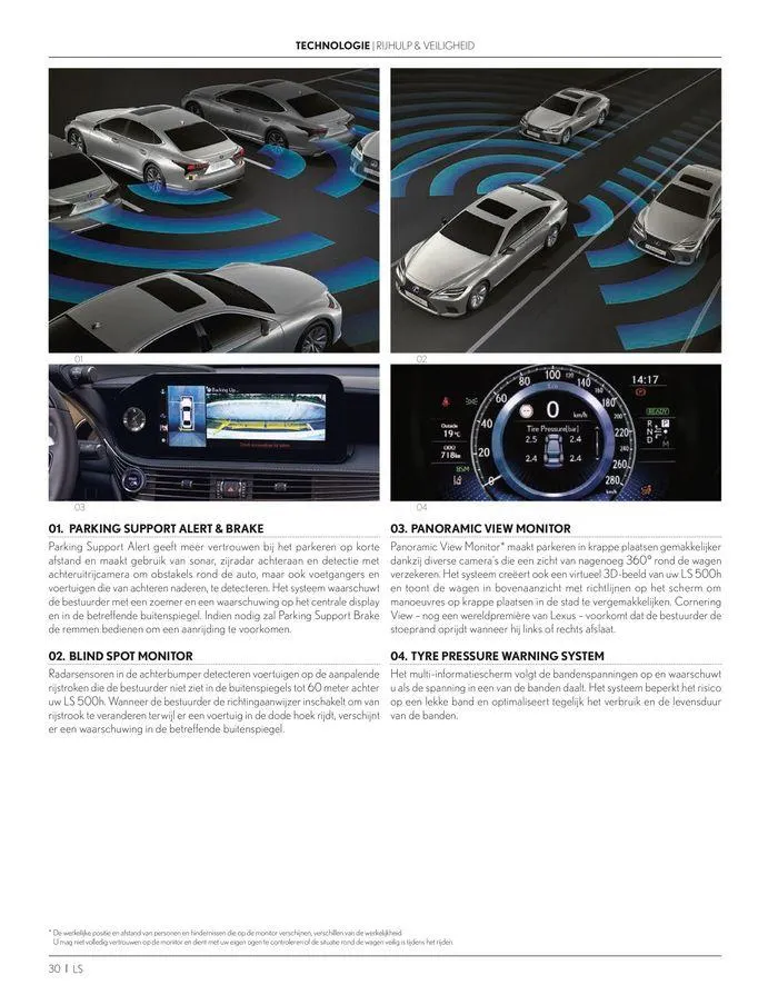 LEXUS LS van 23 november tot 23 november 2024 - folder pagina 30