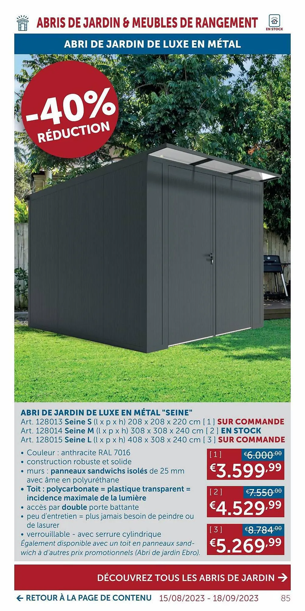 Zelfbouwmarkt folder van 19 september tot 16 oktober 2023 - folder pagina 85