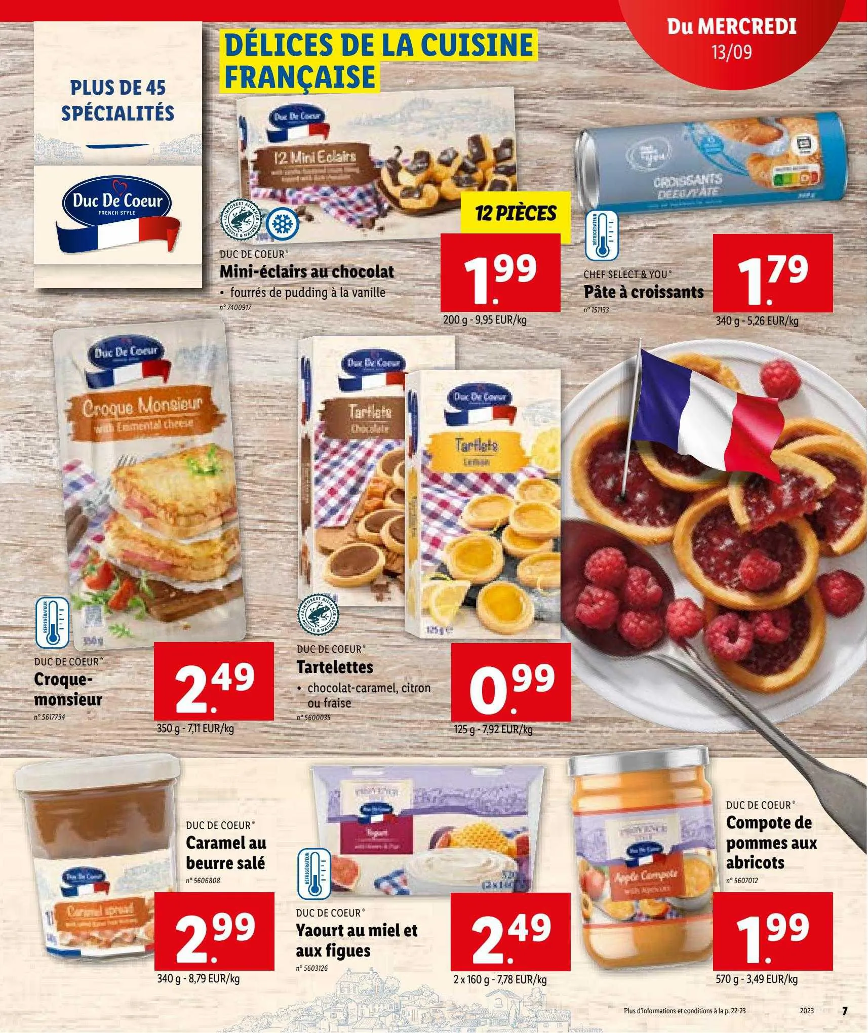 Lidl Folder (FR) van 11 september tot 11 september 2023 - folder pagina 7