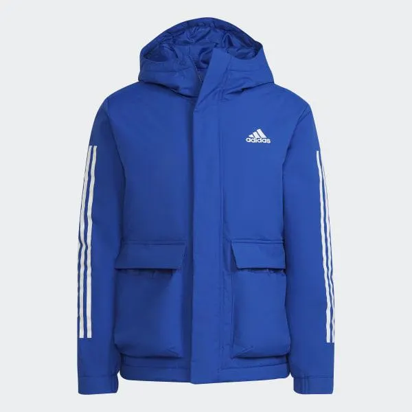Utilitas 3-Stripes Hooded Jacket (Gender Neutral)