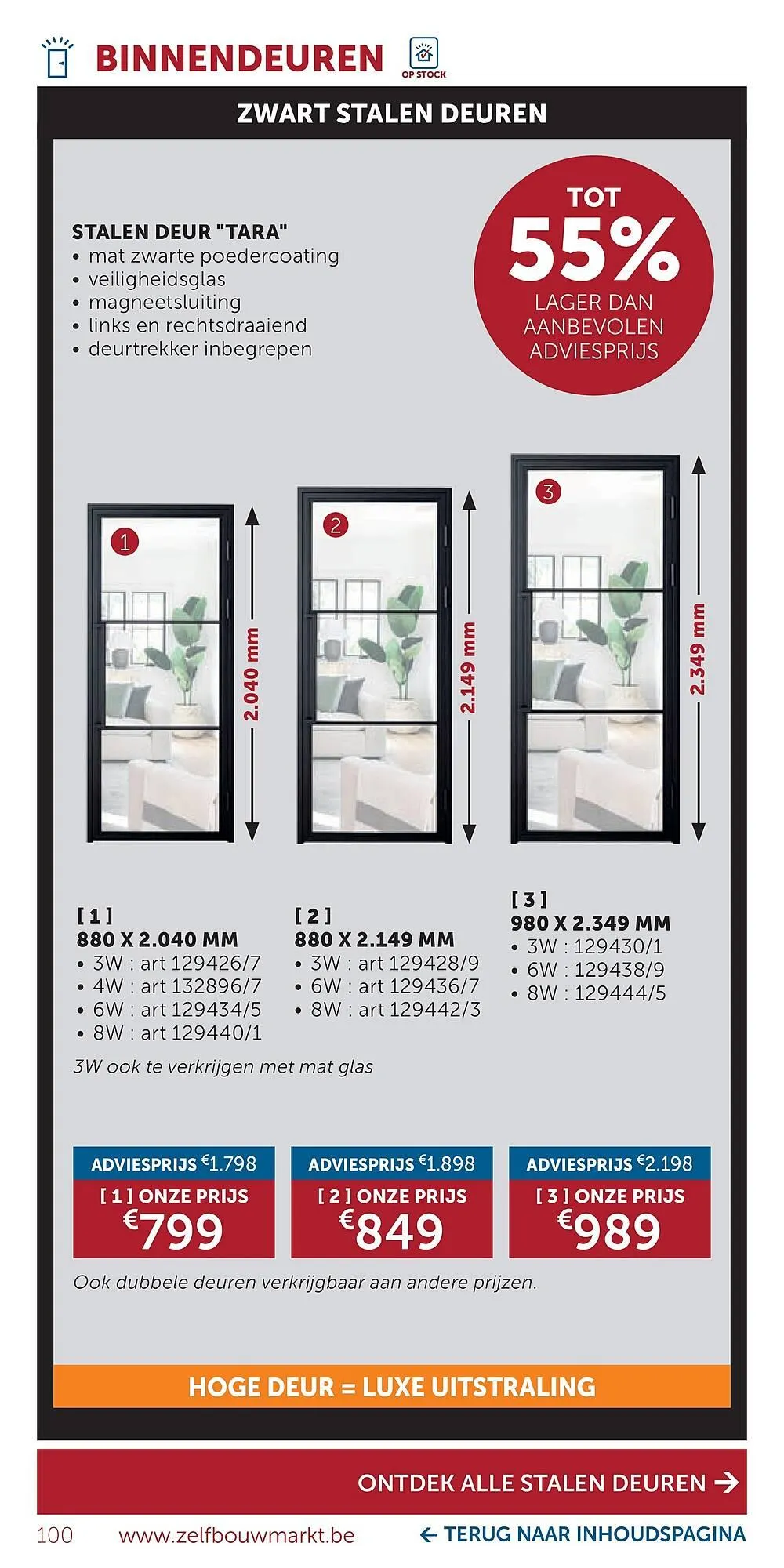 Zelfbouwmarkt folder van 20 januari tot 23 februari 2026 - folder pagina 100