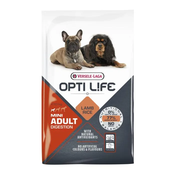 Opti Life Adult Digestion Mini Hondenvoer 7,5kg