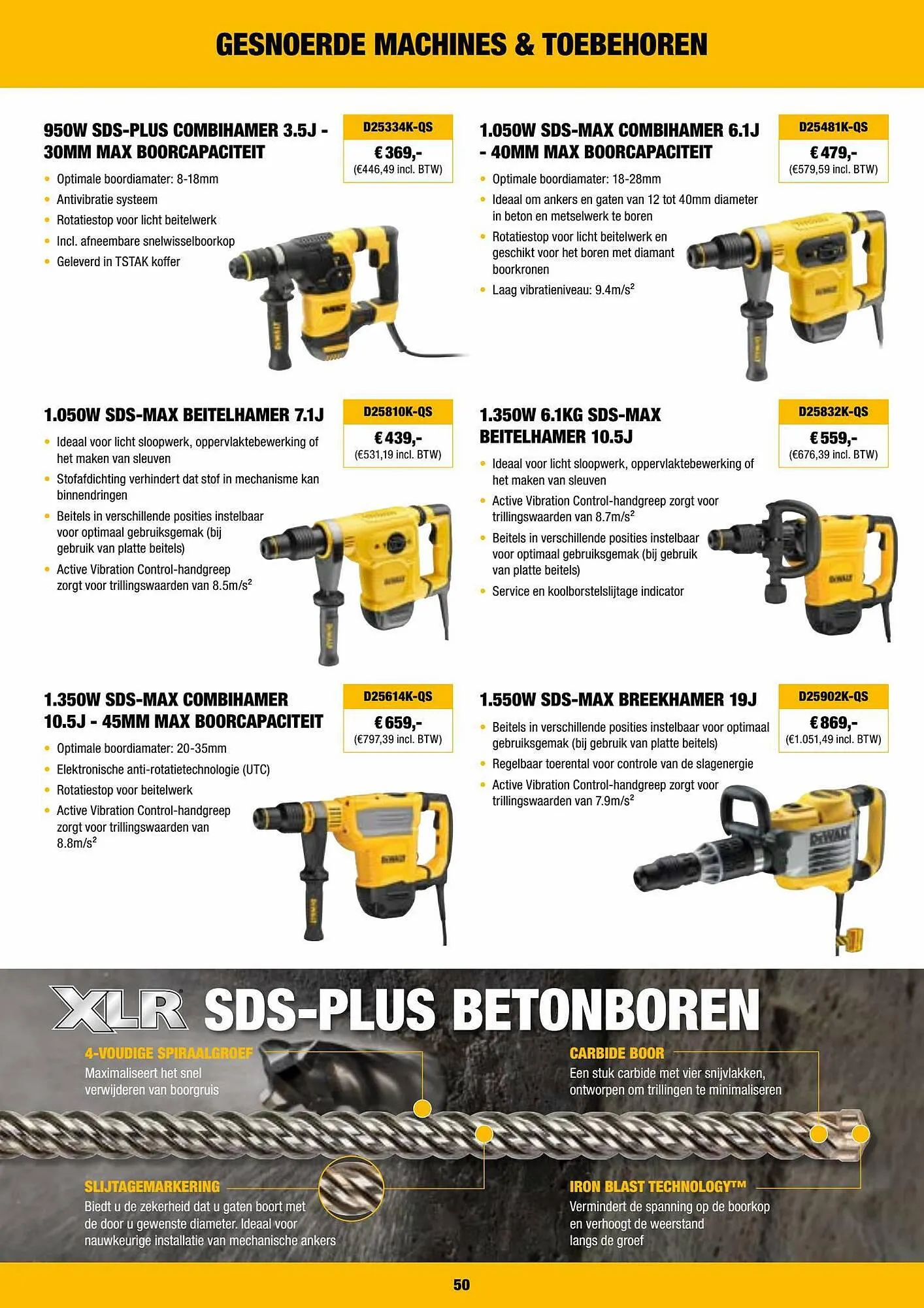 DeWALT folder van 3 september tot 30 september 2023 - folder pagina 50