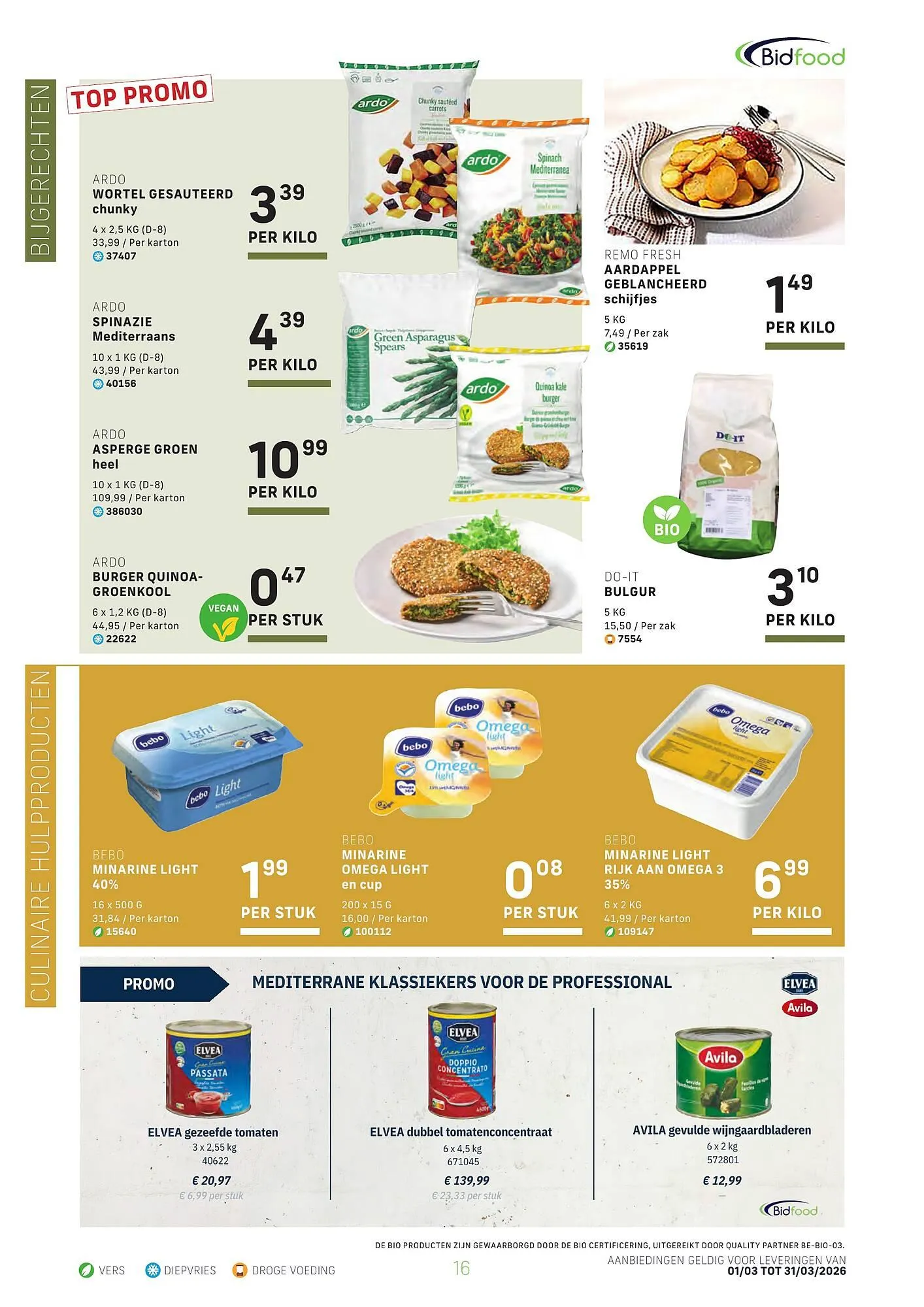 Bidfood folder van 1 maart tot 31 maart 2026 - folder pagina 16