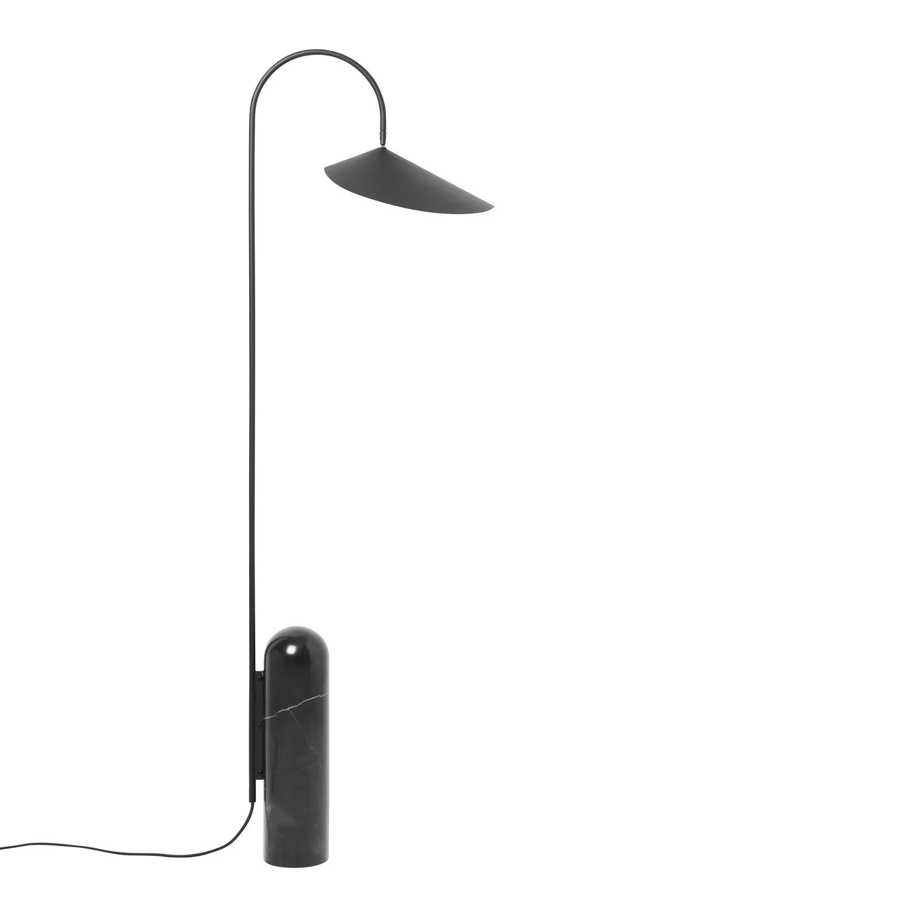ferm LIVING Arum Vloerlamp - Black