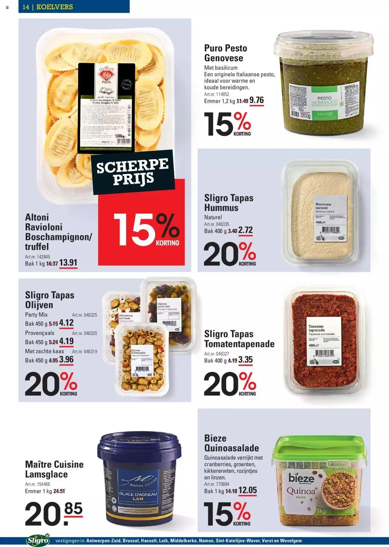 Sligro Promo van 1 april tot 5 april 2024 - folder pagina 14
